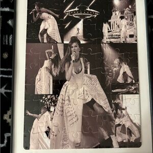 Framed Taylor Swift Jigsaw Puzzle Wall Art - The Tortured Poets Department